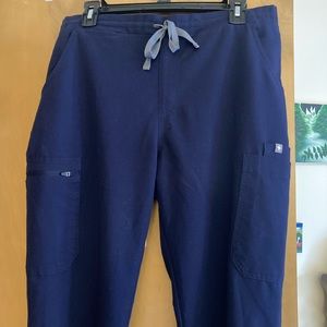 Womens FIGS Yola Size Medium/Tall Navy Blue